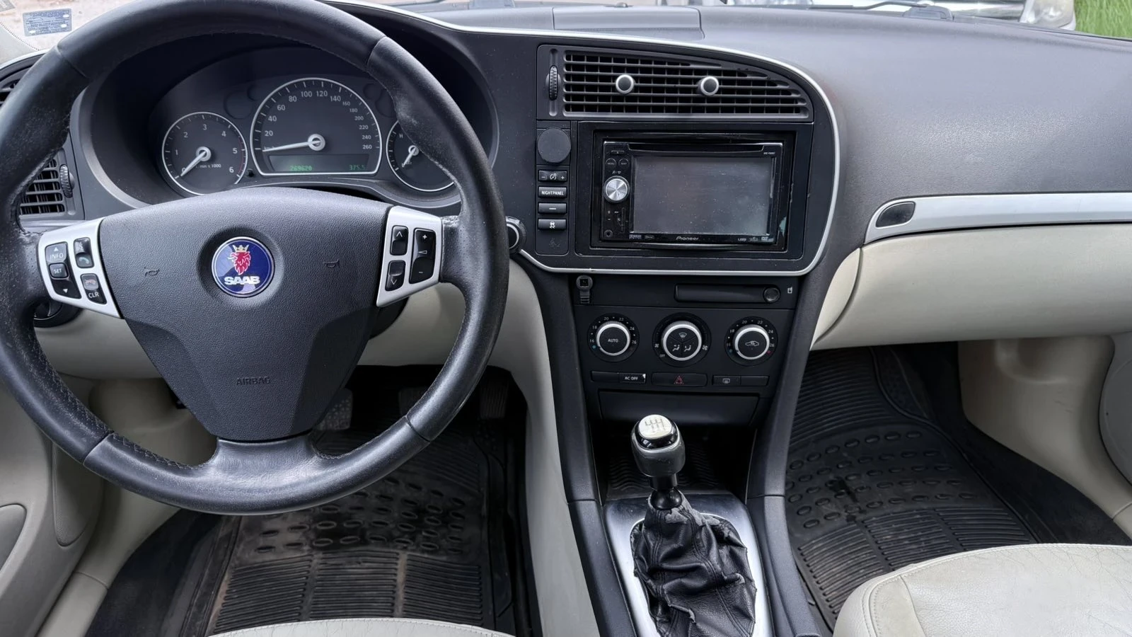 Saab 9-3 1.9TiD Vector, снимка 8 - Автомобили и джипове - 54256151