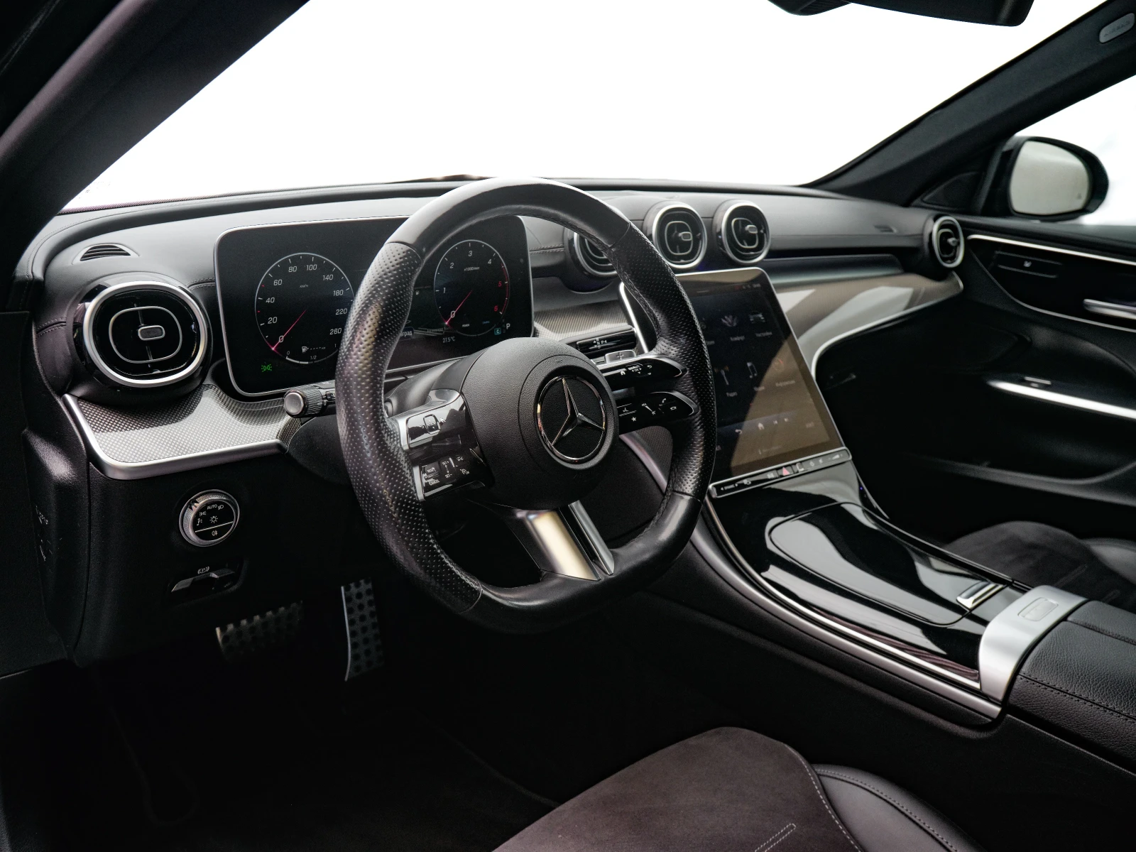 Mercedes-Benz C 220 AMG LINE /4Matic/9G Tronic , снимка 9 - Автомобили и джипове - 55546440