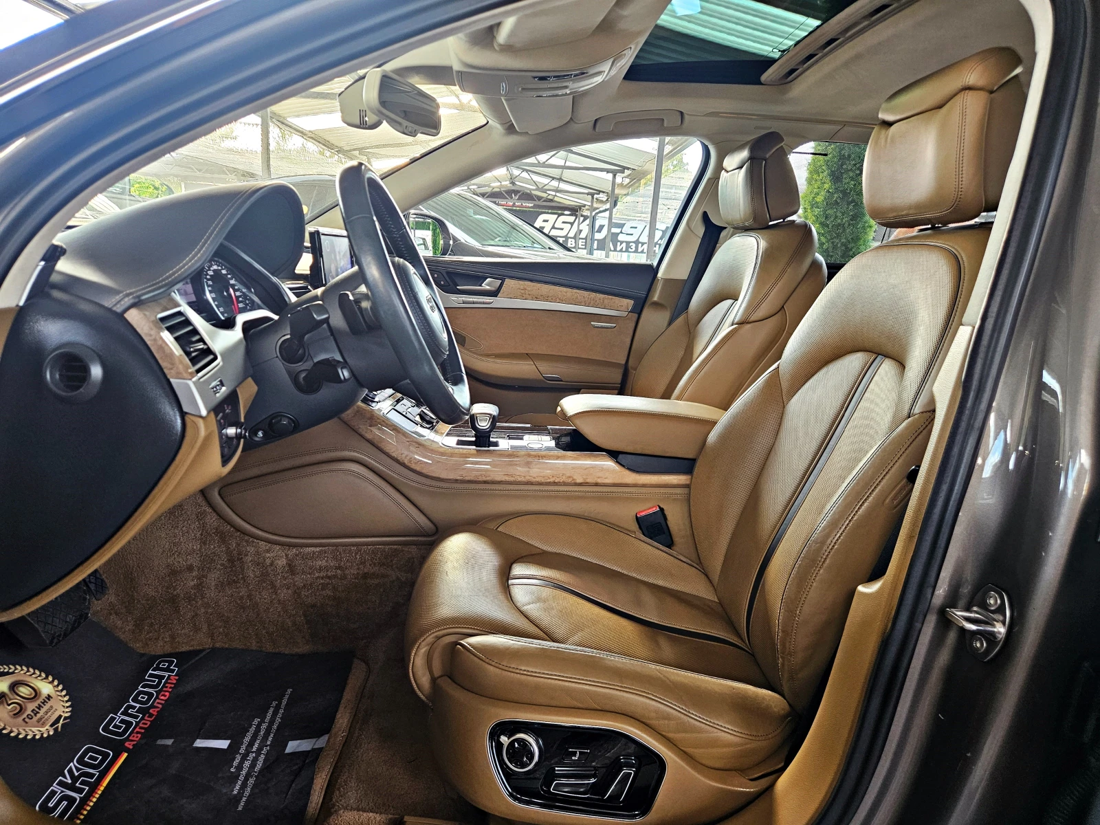 Audi A8 L/4.2TDI/TV/DISTR/BOSE/CAMERA/ОБДУХ/МАСАЖ/ВАКУМ/LI, снимка 9 - Автомобили и джипове - 55568705