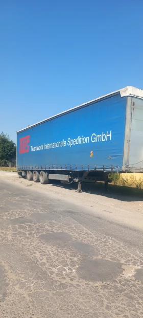 Полуремарке Schmitz Humbaur Mega, снимка 1