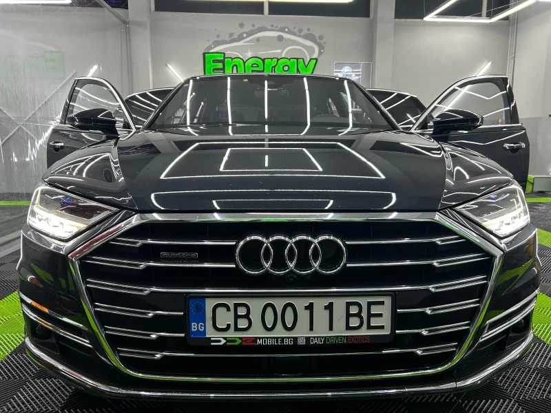 Audi A8 10/21г* Service AUDI* Завиващ Заден Мост* FULL* * , снимка 2 - Автомобили и джипове - 48967326