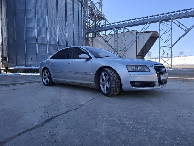 Audi A8 4.2TDI 326+ + + distronic, снимка 3 - Автомобили и джипове - 49219157