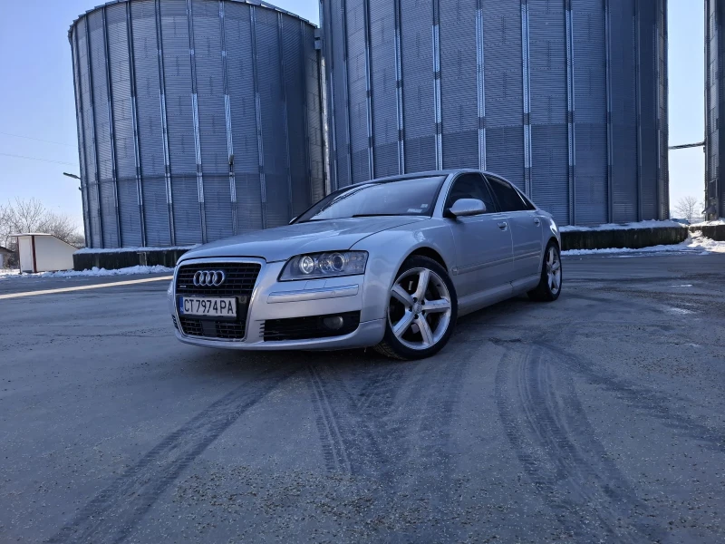 Audi A8 4.2TDI 326+ + + distronic, снимка 1 - Автомобили и джипове - 49219157