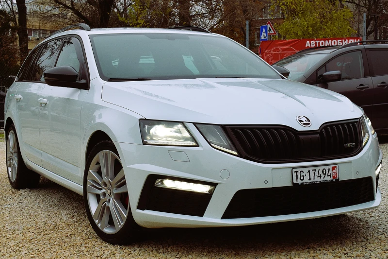 Skoda Octavia 2.0ШВЕЙЦАРИЯ-VRS/ДИСТРОНИК/КОЖА/НАВИ/АМБИЕНТНО ОСВ, снимка 3 - Автомобили и джипове - 52655879