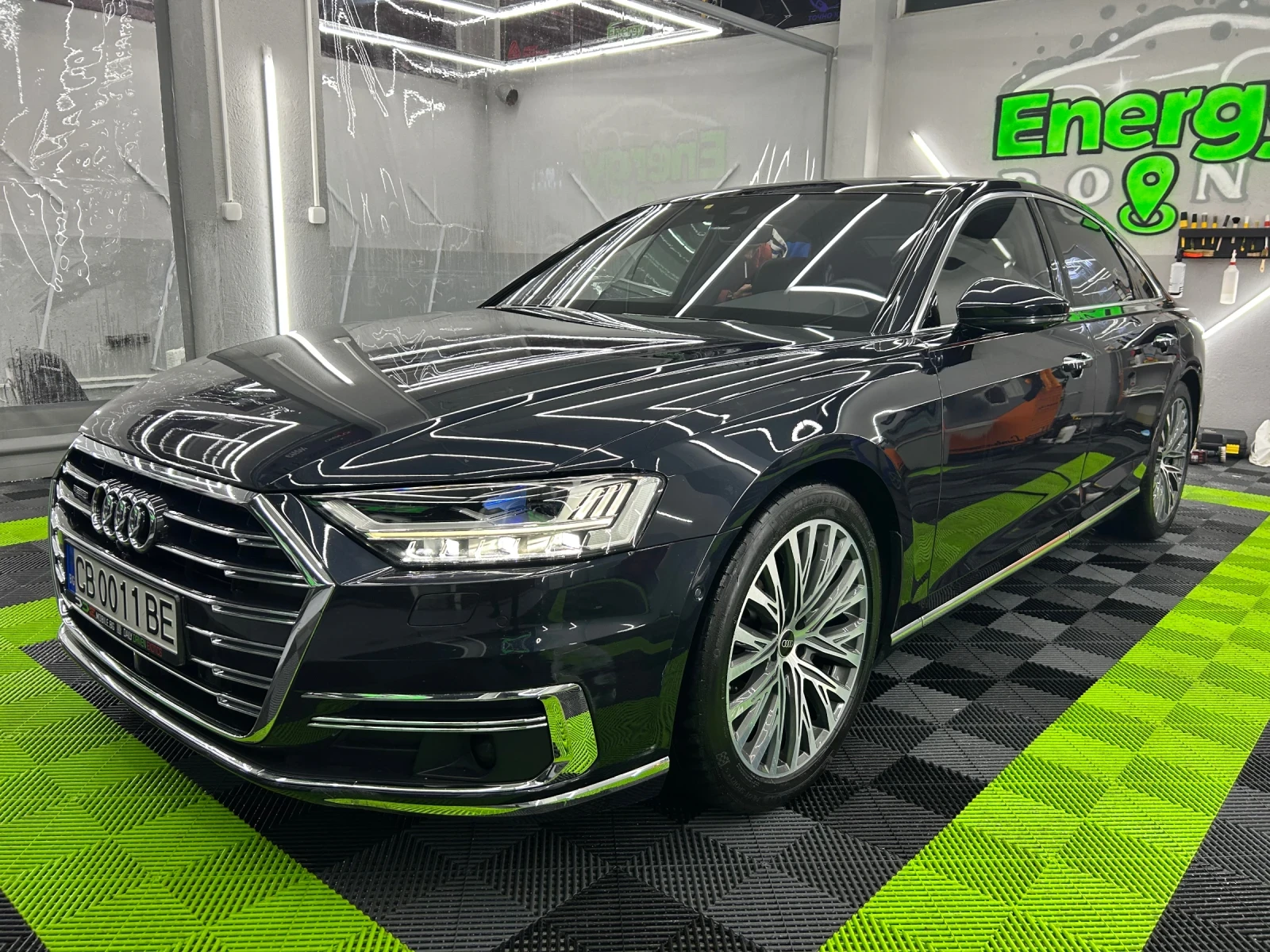 Audi A8 07/21г* Service AUDI* Завиващ Заден Мост* FULL* * , снимка 1