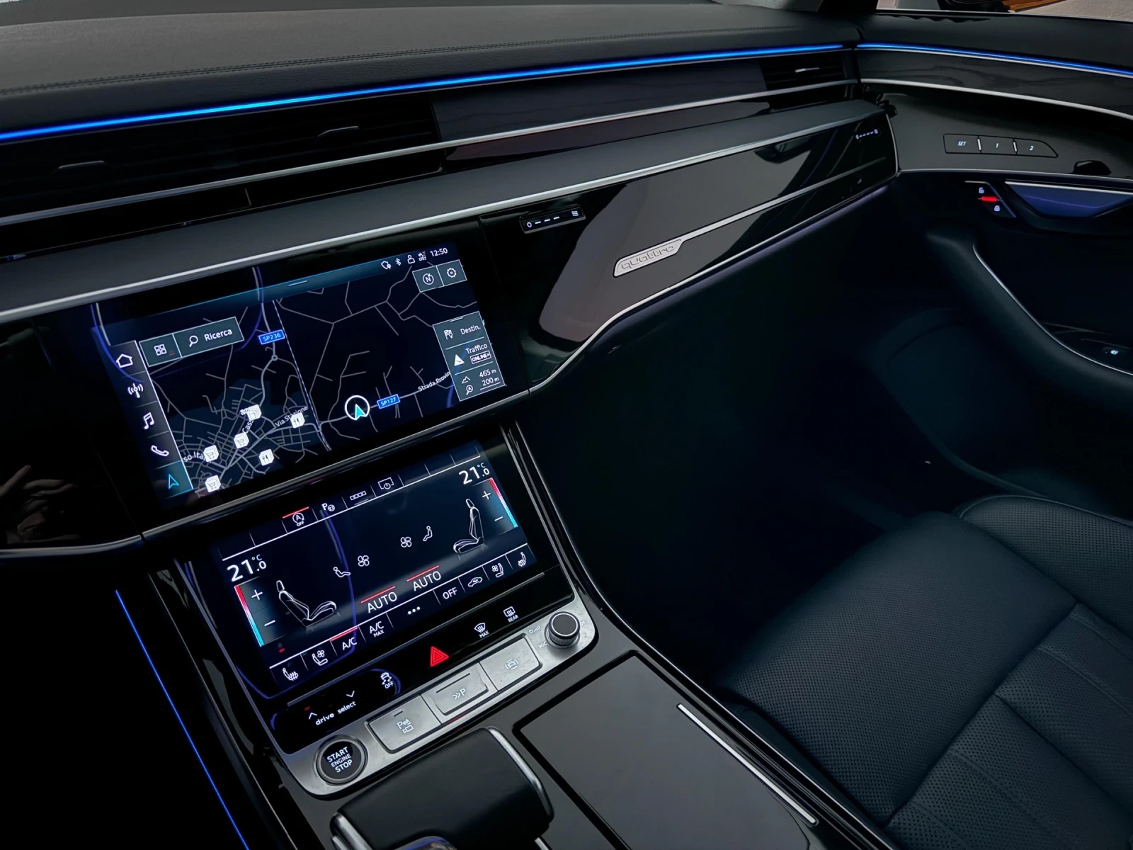 Audi A8 07/21г* Service AUDI* Завиващ Заден Мост* FULL* *  | Mobile.bg — изображение 15