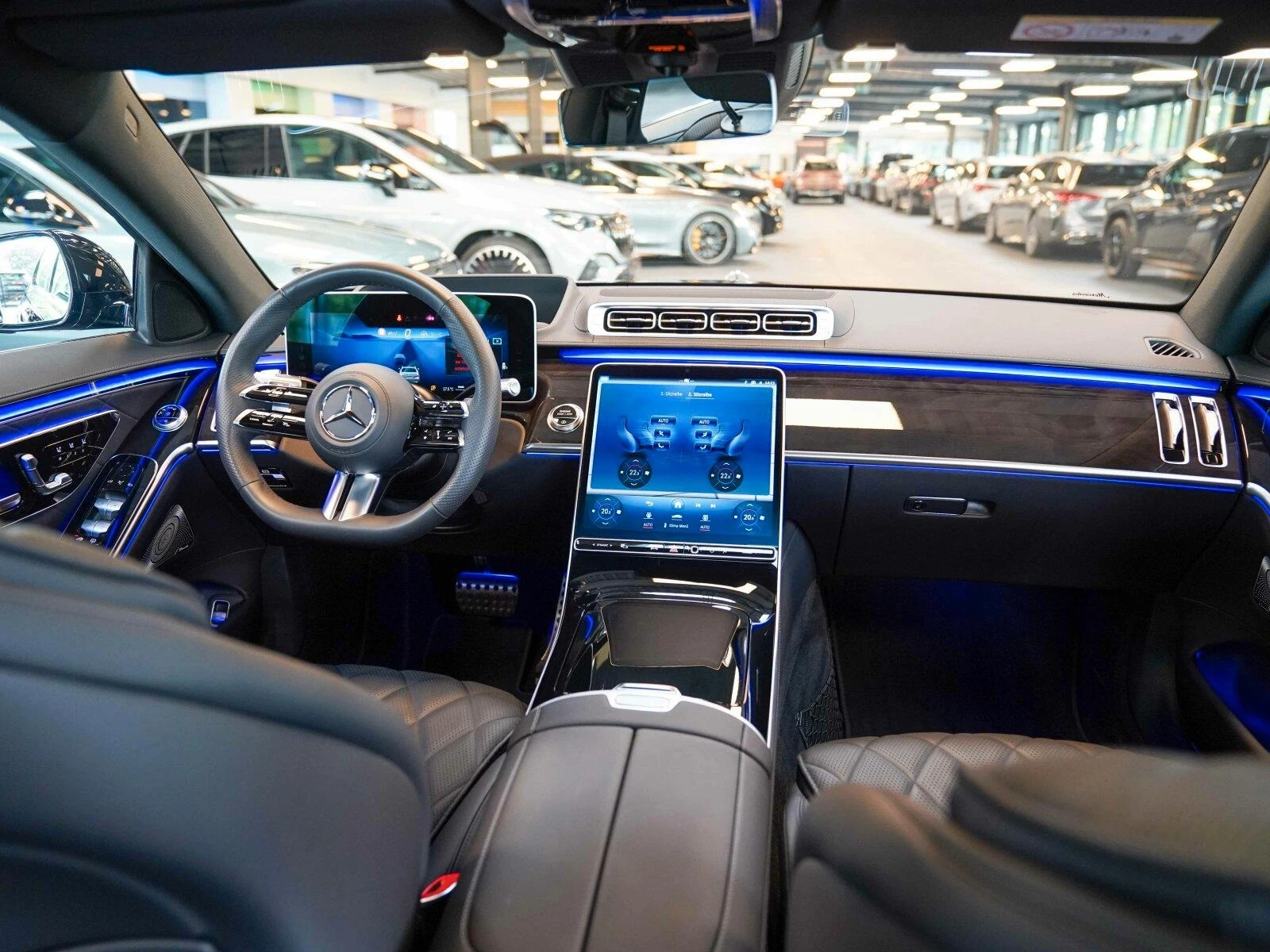 Mercedes-Benz S 450 d/AMG/LONG/4-MATIC/EXCLUSIV/BURM/PANO/3D HEAD UP/  - изображение 8