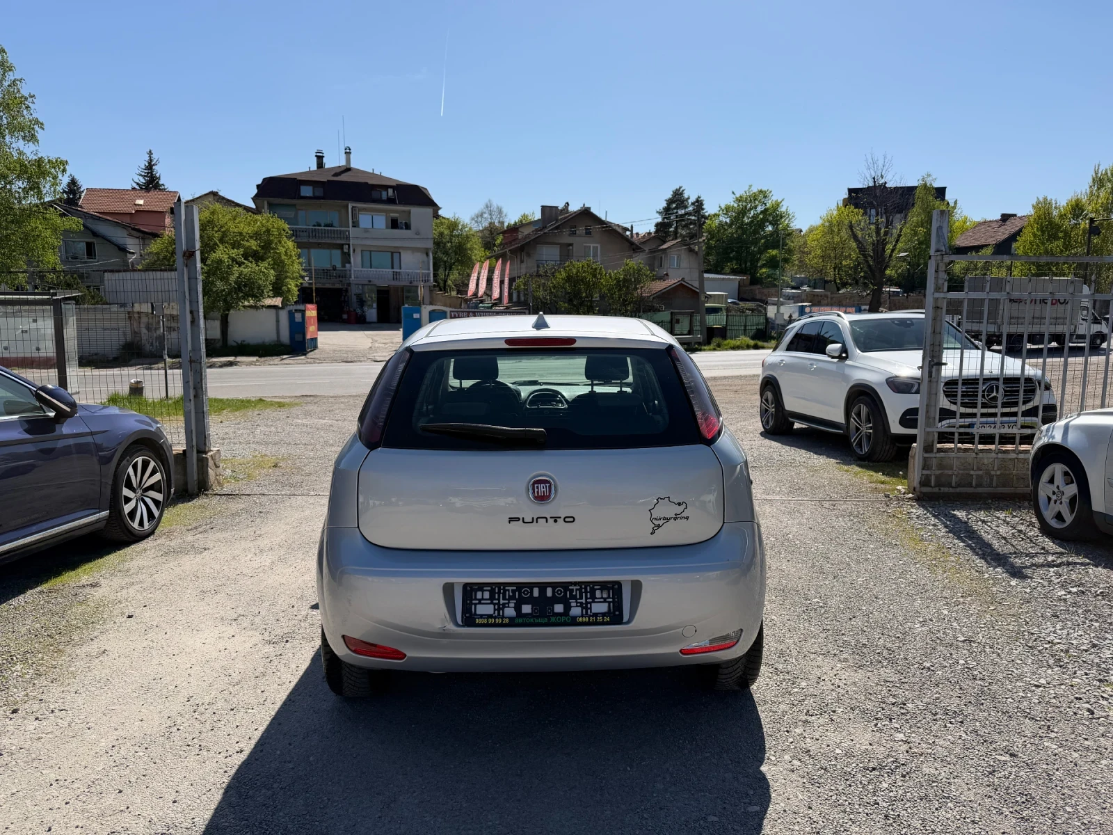 Fiat Punto EVO, 1.4 BENZIN, METAN, КАМЕРА, NAVI, снимка 3 - Автомобили и джипове - 54335425