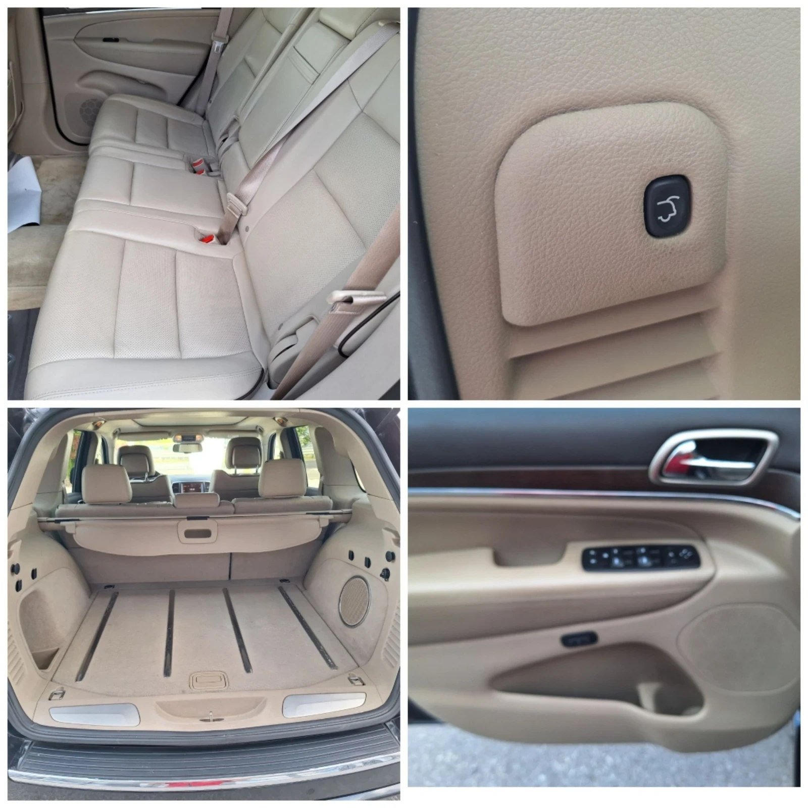 Jeep Grand cherokee 3.0 OVERLAND ТОП СЪСТОЯНИЕ, снимка 17 - Автомобили и джипове - 55399776