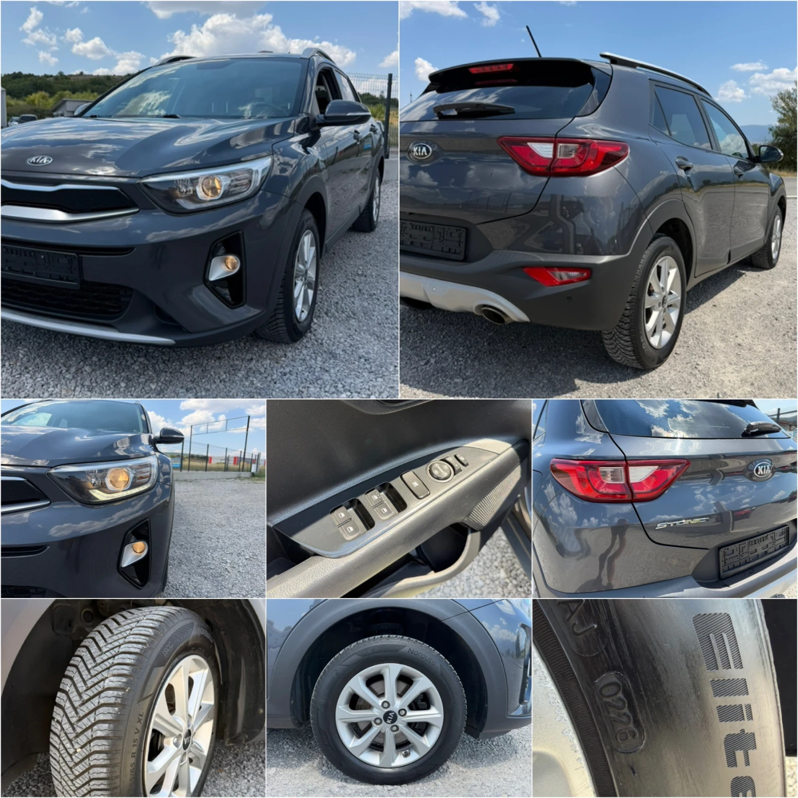 Kia Stonic 1.2i LED NAVI CAMERA CARPLAY EURO 6 TUV, снимка 9 - Автомобили и джипове - 55625992
