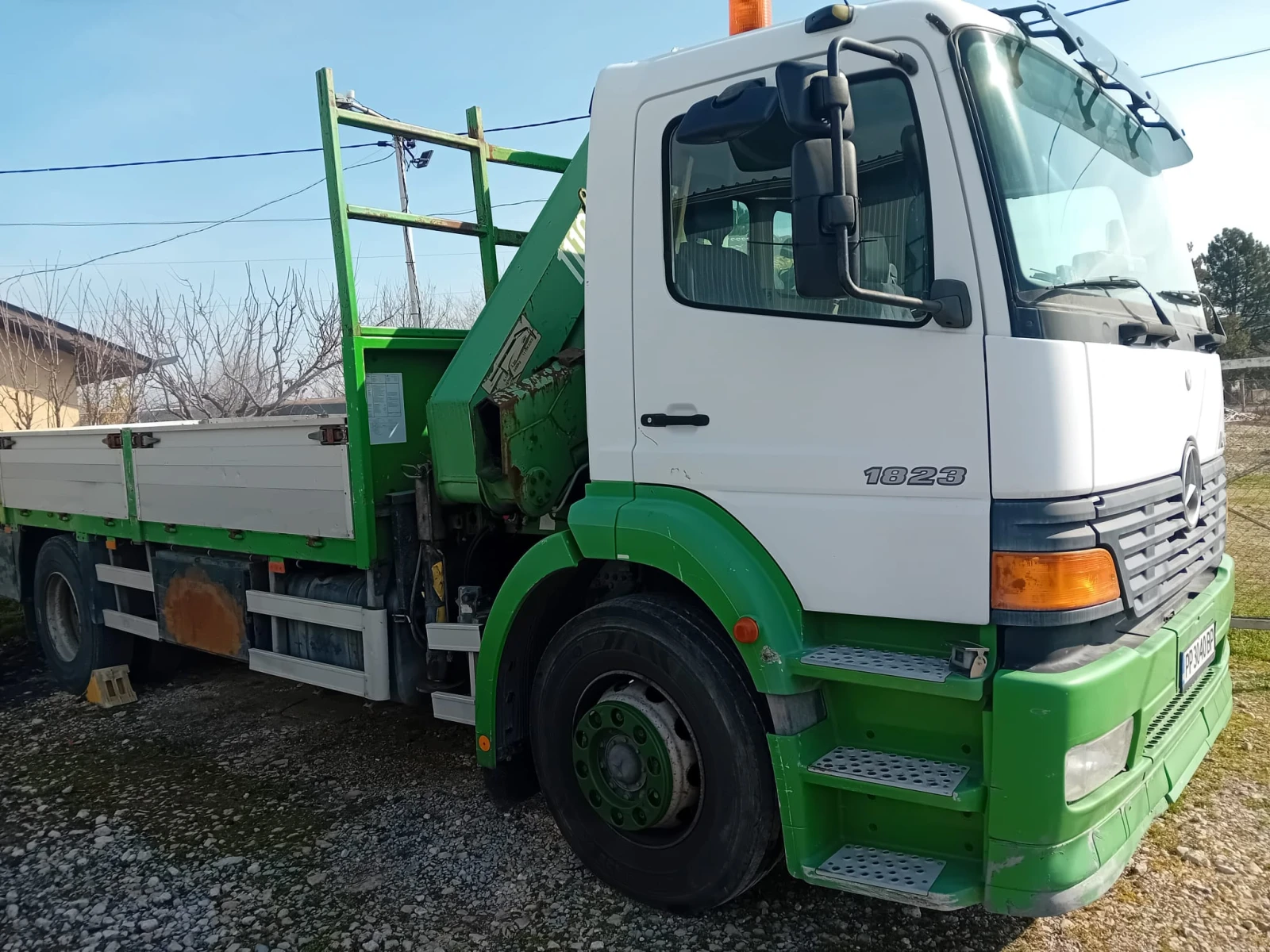 Mercedes-Benz Atego 1823 кран, снимка 13 - Камиони - 55703146