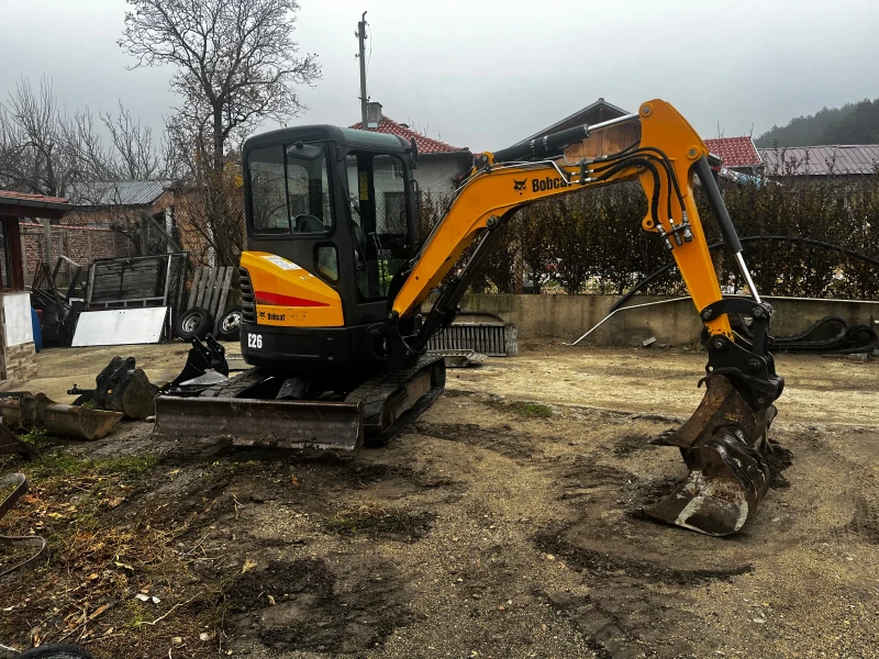 Багер Bobcat E26 , снимка 2 - Индустриална техника - 48260929