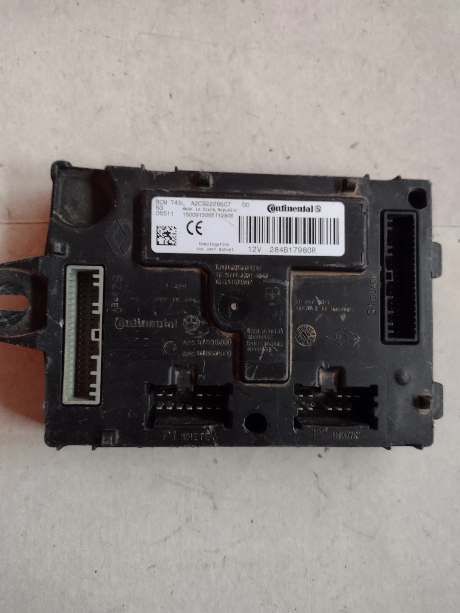 284B17980R  BCM ����� DACIA, RENAULT  A2C92226607 | Mobile.bg � ����������� 1