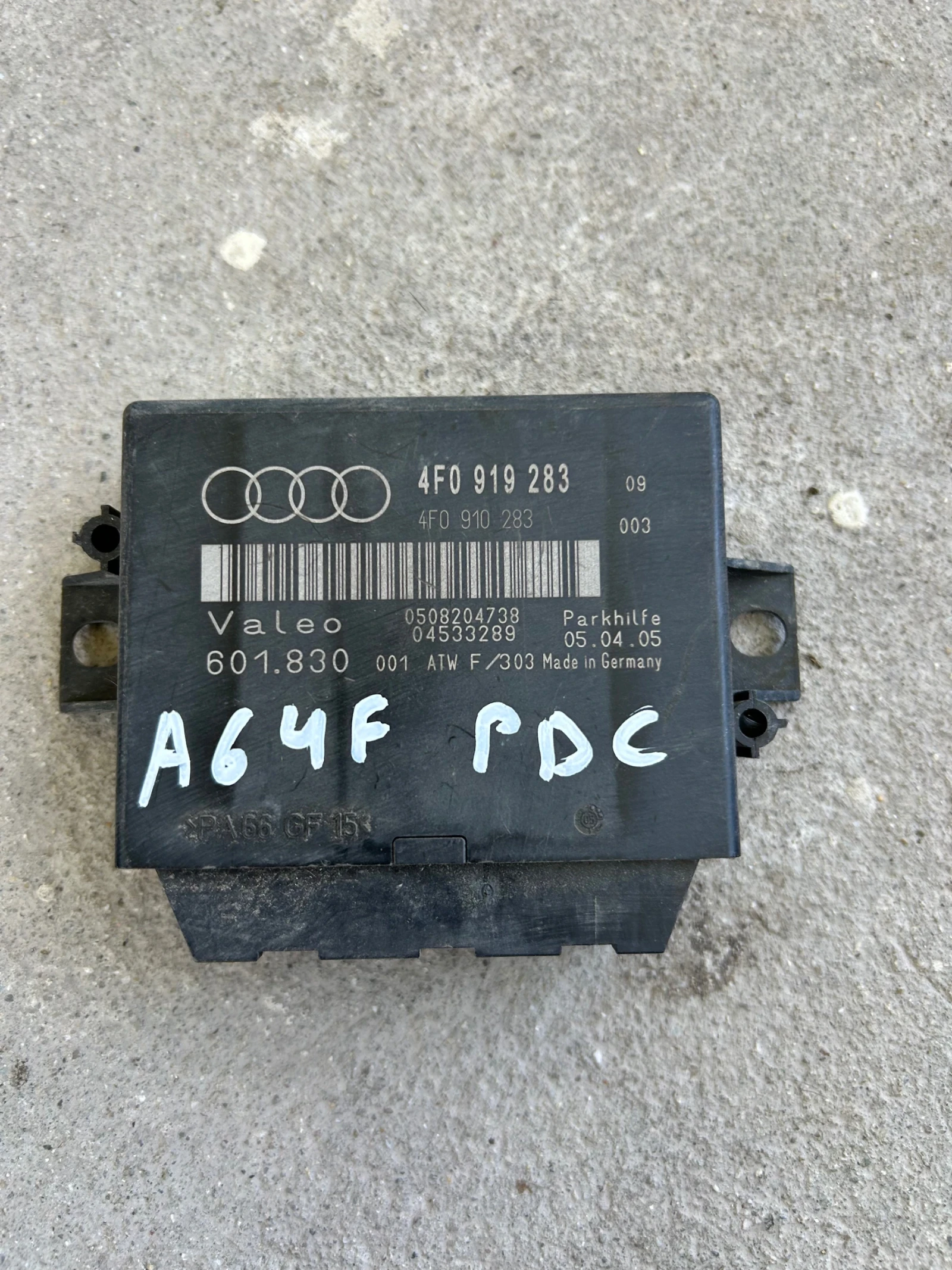 4F0919283 модул парктроник  AUDI A6 4F VALEO 601.830