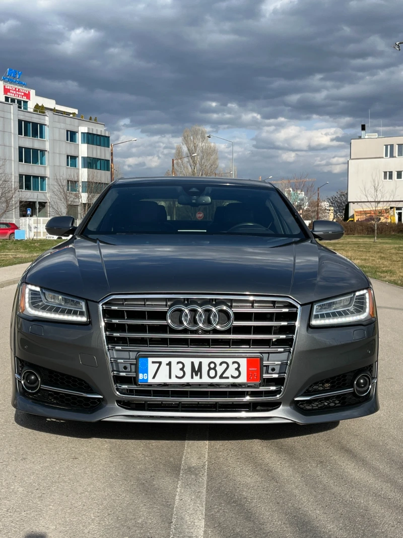 Audi A8 S line/SPORT/LONG/PANO/ЛИЗИНГ, снимка 1 - Автомобили и джипове - 49576252