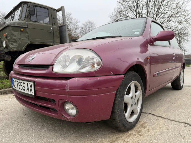 Renault Clio 1.9D  klima, снимка 2 - Автомобили и джипове - 52887709