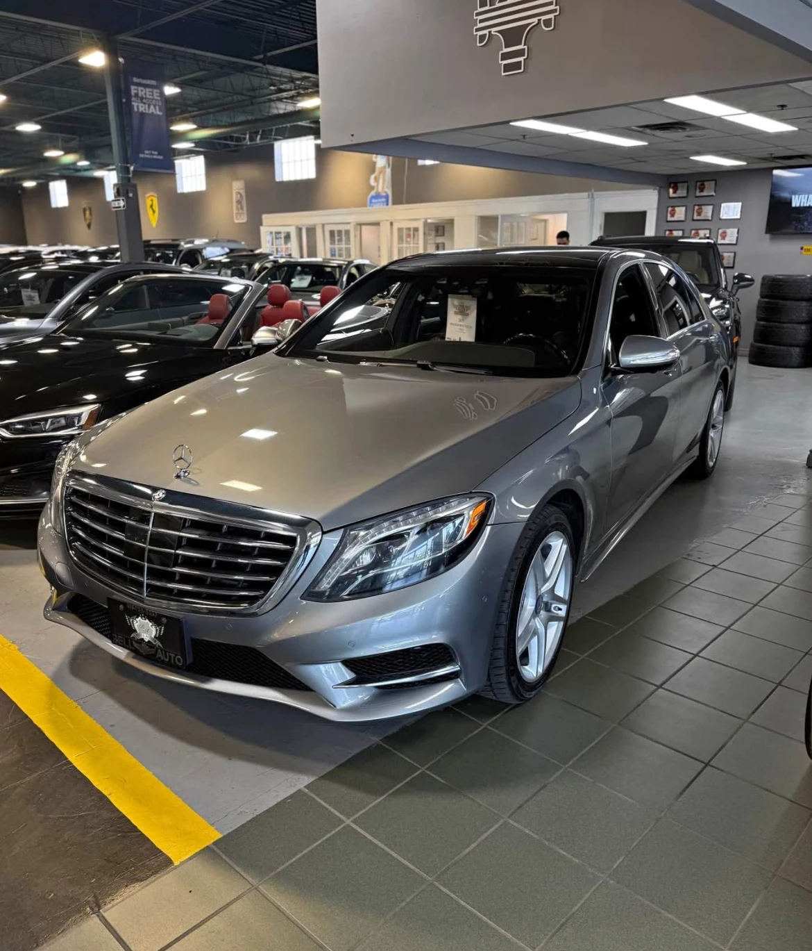 Mercedes-Benz S 400 BURMESTER * * AMG * * CARFAX * * АВТО КРЕДИТ * * , снимка 1