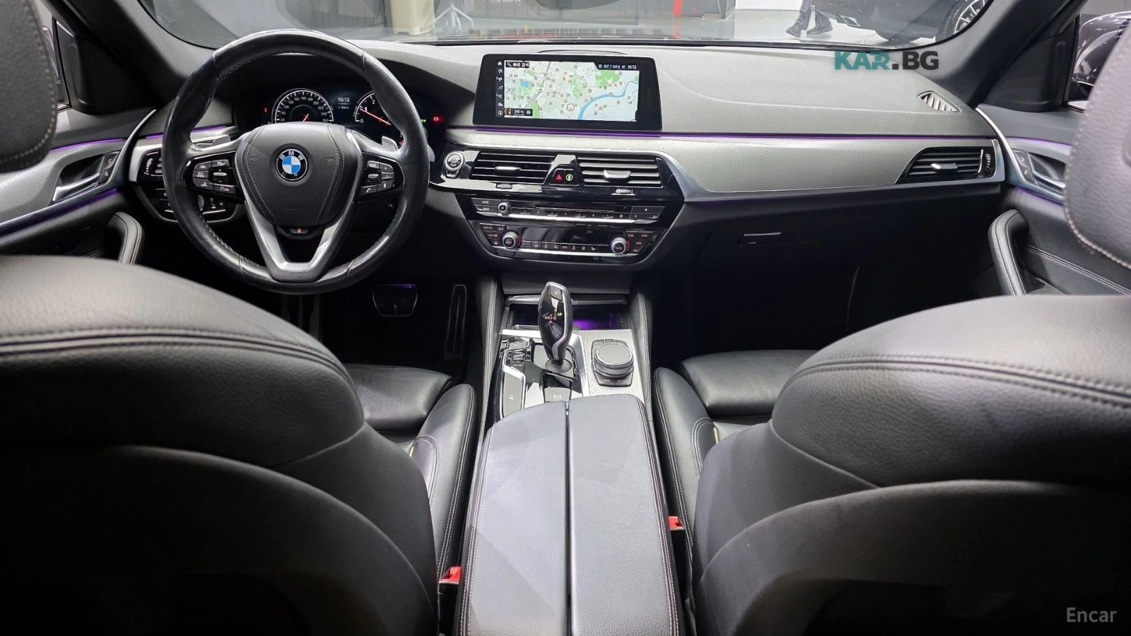 BMW 530 * M-SPORT* КОЖА* ПОДГРЕВ* ШИБИДАХ* HEAD-UP* , снимка 7 - Автомобили и джипове - 54659643