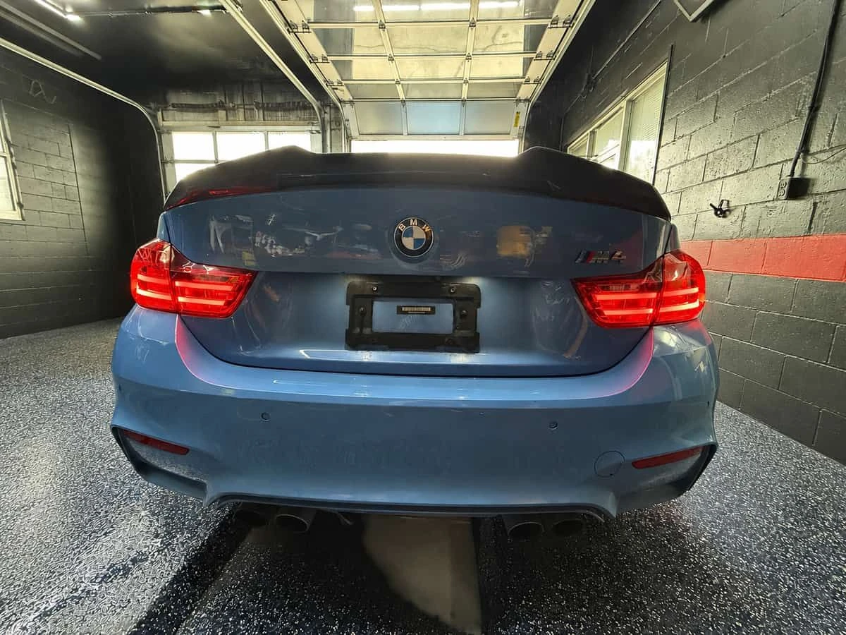 BMW M4 * Coupe YAS MARINA BLUE | RED INTERIOR | CARBON RO, снимка 5 - Автомобили и джипове - 55285262