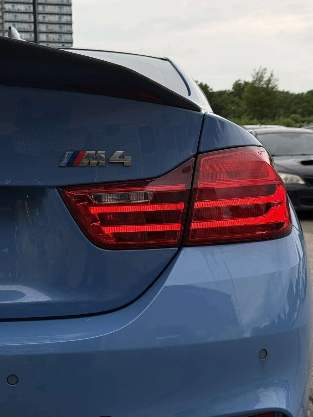 BMW M4 * Coupe YAS MARINA BLUE | RED INTERIOR | CARBON RO, снимка 11 - Автомобили и джипове - 55285262