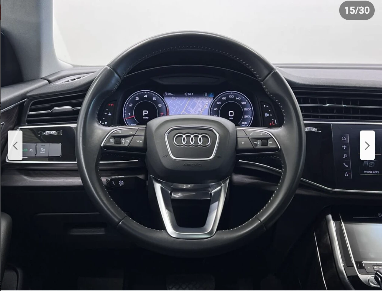 Audi Q8 55TFSI* ДИГИТАЛНО* ТАБЛО* ДИСТРТОНИК* 360КАМЕРА* М - изображение 9