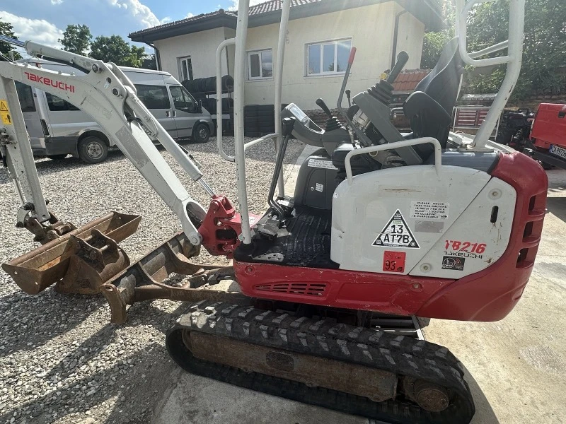 Багер Takeuchi TB216, снимка 4 - Индустриална техника - 47036096