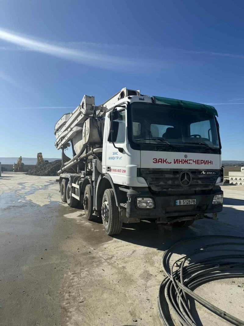Бетон помпа Mercedes-Benz 4141, снимка 3 - Индустриална техника - 52575619
