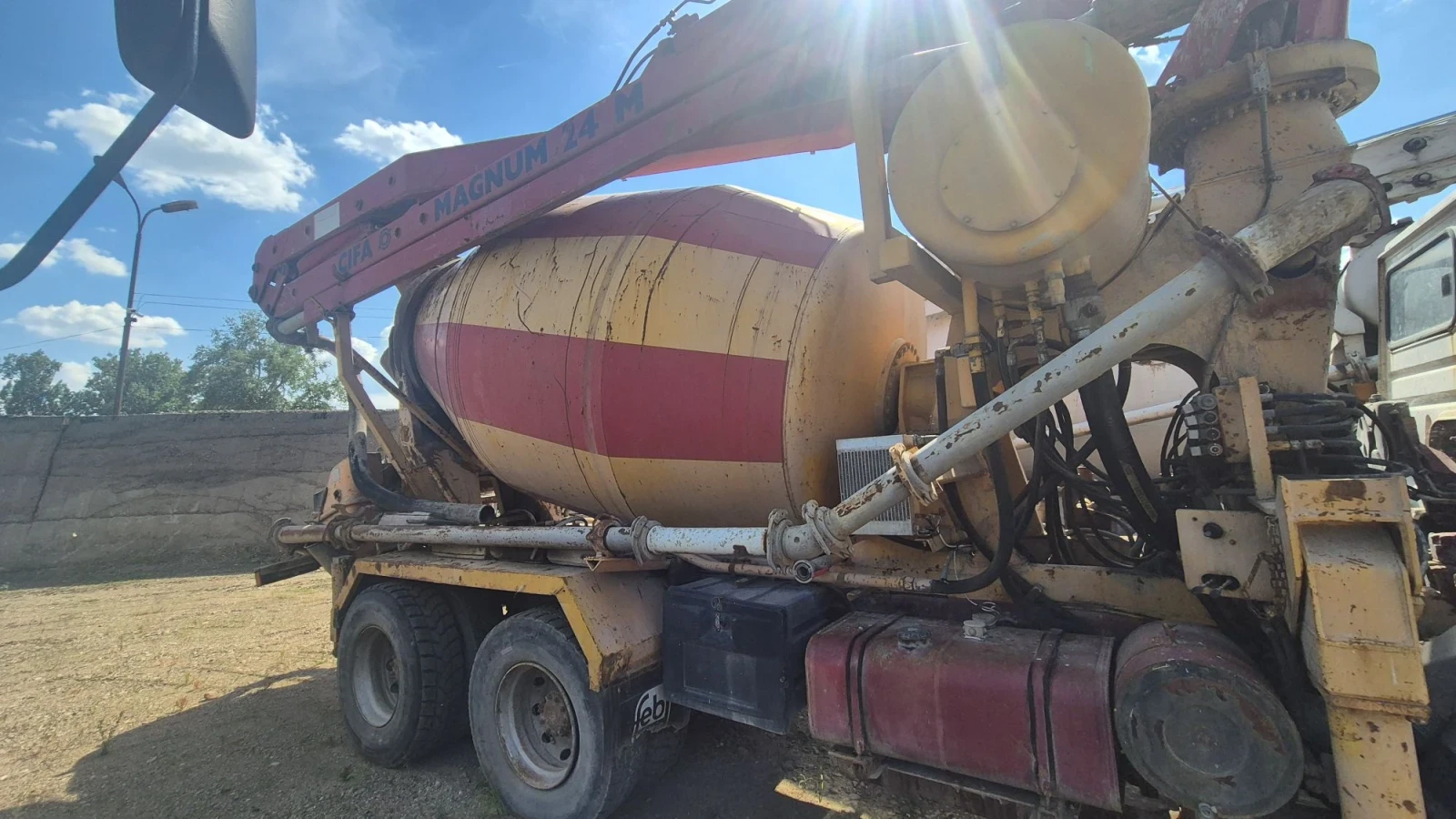Бетон помпа Друга марка Renault G300, снимка 5 - Индустриална техника - 56150201