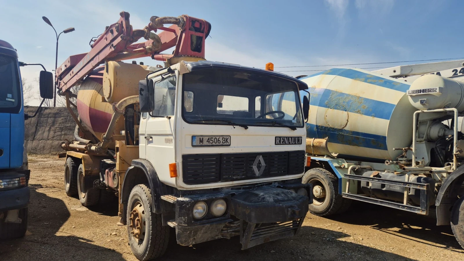 Бетон помпа Друга марка Renault G300