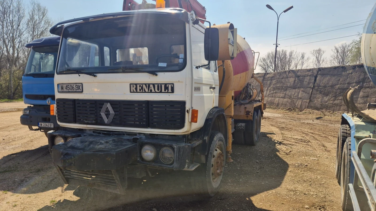 Бетон помпа Друга марка Renault G300, снимка 2 - Индустриална техника - 56150201