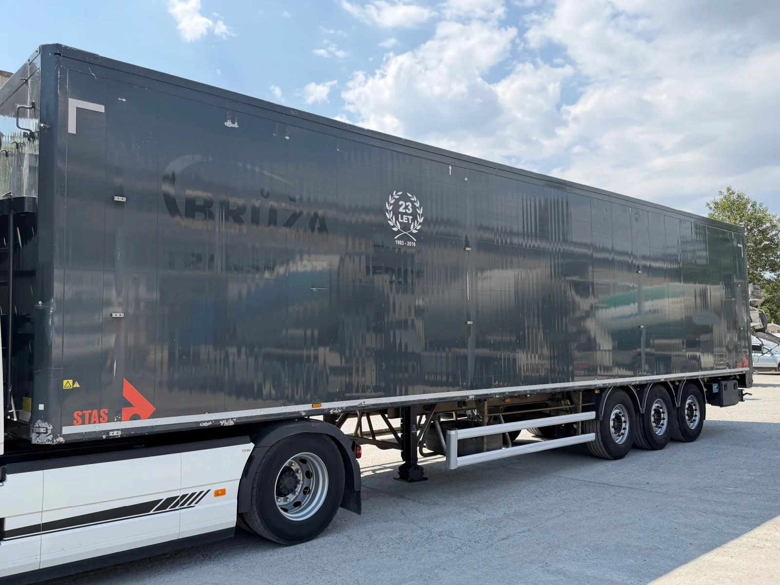 Полуремарке Stas S300CX, Боге, 91m3, Тара 7420кг.НОВ ВНОС!, снимка 3 - Ремаркета - 55554840