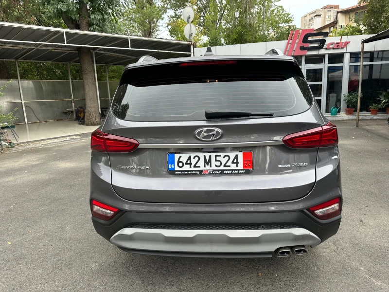 Hyundai Santa fe 2.2D HTRAC-4X4, 7местна, снимка 4 - Автомобили и джипове - 47432118