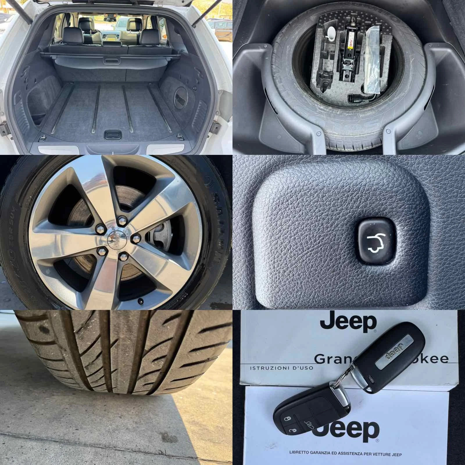 Jeep Grand cherokee 3.0* 250ps* 4x4* Overland* Distr* Pano* Navi | Mobile.bg   17