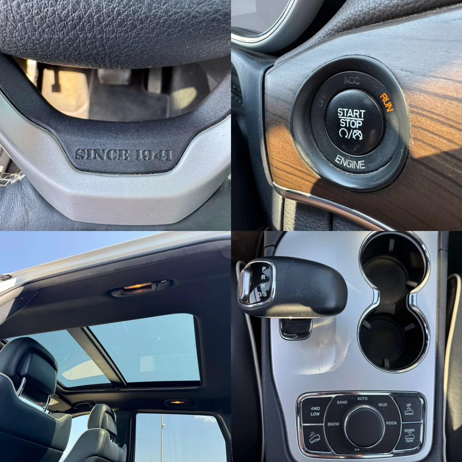 Jeep Grand cherokee 3.0* 250ps* 4x4* Overland* Distr* Pano* Navi | Mobile.bg   16