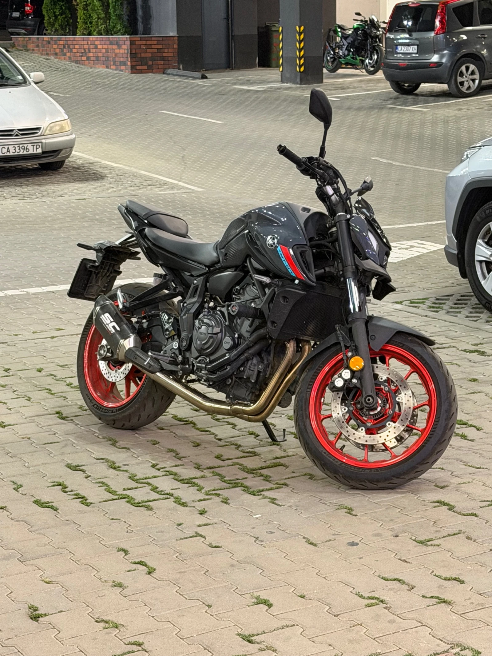 Yamaha Mt-07 А2 Sc Project