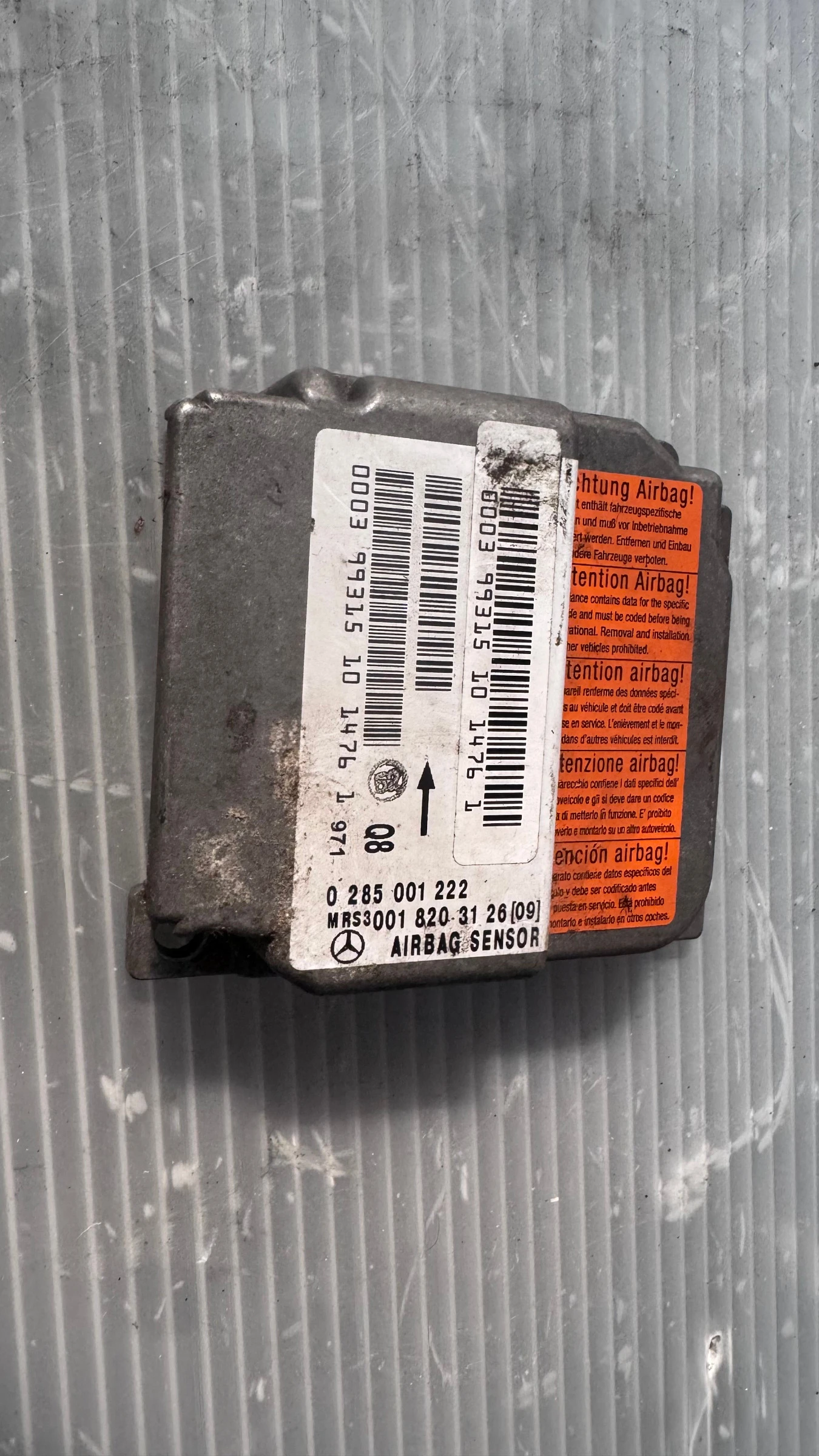 Airbag  /  /  a Mercedes A140 - 0285001222 / 0018203126 | Mobile.bg   1