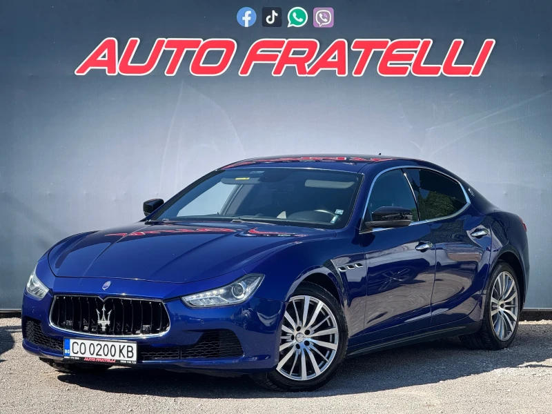 Maserati Ghibli 3.0d ЛИЗИНГ БЕЗ ДОКАЗВАНЕ НА ДОХОДИ, снимка 3 - Автомобили и джипове - 52340739