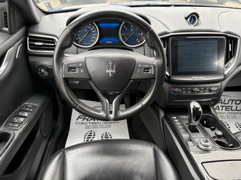 Maserati Ghibli 3.0d ЛИЗИНГ БЕЗ ДОКАЗВАНЕ НА ДОХОДИ, снимка 10 - Автомобили и джипове - 52340739