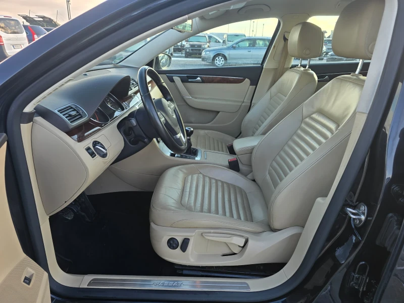 VW Passat 2.0TDI 140кс LED КОЖА ПАРКТРОНИК ЕВРО 5, снимка 11 - Автомобили и джипове - 53072734