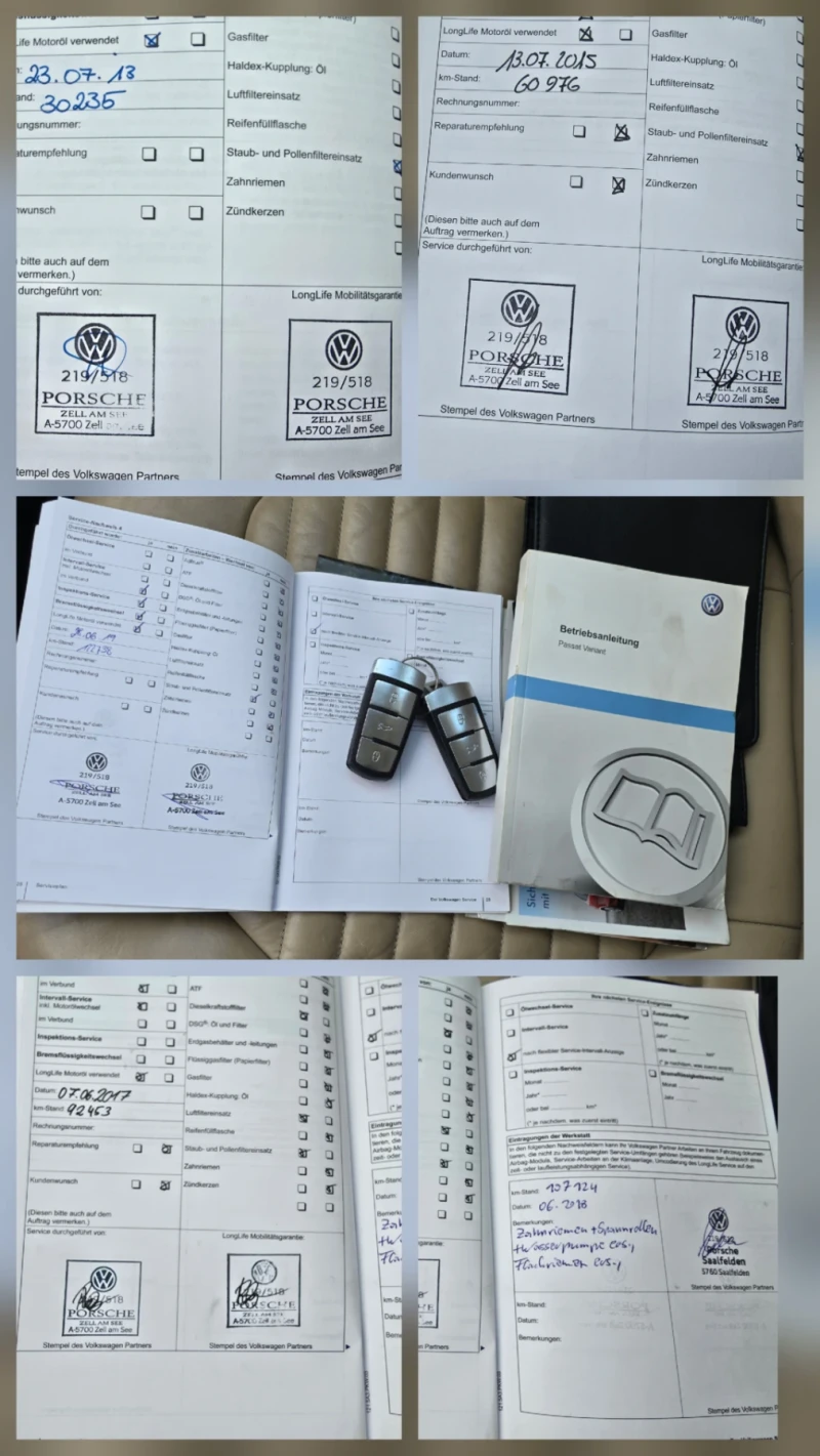 VW Passat 2.0TDI 140кс LED КОЖА ПАРКТРОНИК ЕВРО 5, снимка 15 - Автомобили и джипове - 53072734