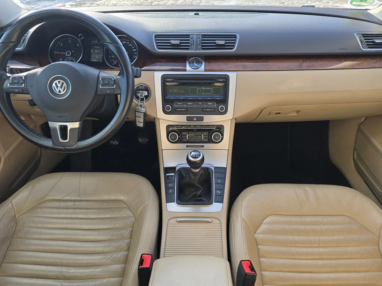 VW Passat 2.0TDI 140кс LED КОЖА ПАРКТРОНИК ЕВРО 5, снимка 1