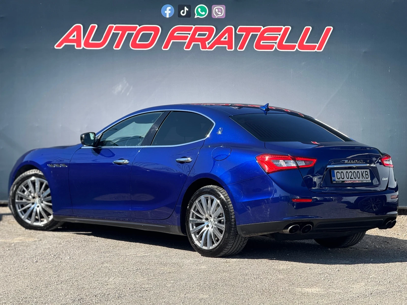 Maserati Ghibli 3.0d ЛИЗИНГ БЕЗ ДОКАЗВАНЕ НА ДОХОДИ - изображение 6