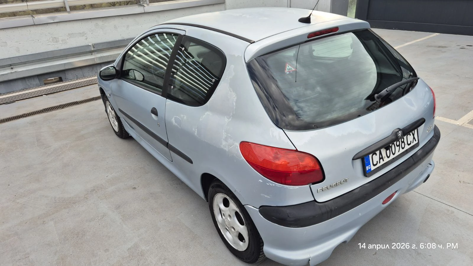 Peugeot 206 1400, снимка 3 - Автомобили и джипове - 54322989