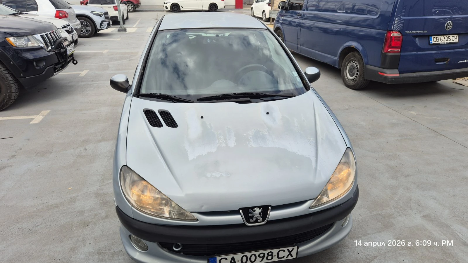 Peugeot 206 1400, снимка 8 - Автомобили и джипове - 54322989