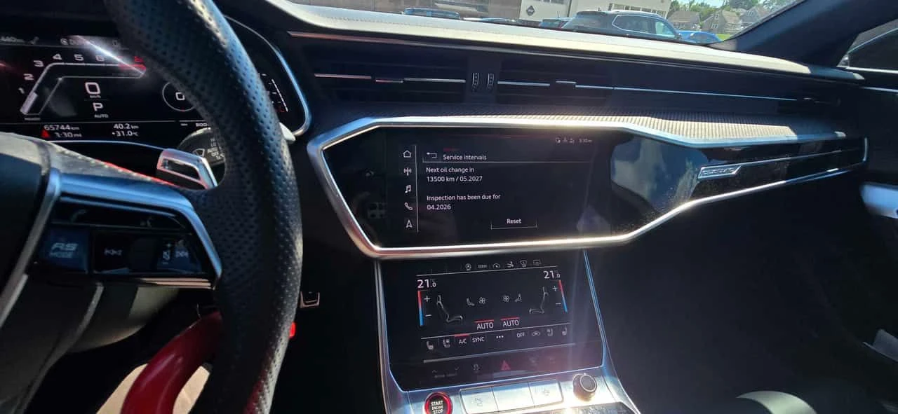Audi Rs7 ОБДУХВАНЕ/ПАНОРАМА/ДИСТРОНИК/360 КАМЕРИ, снимка 10 - Автомобили и джипове - 55386836