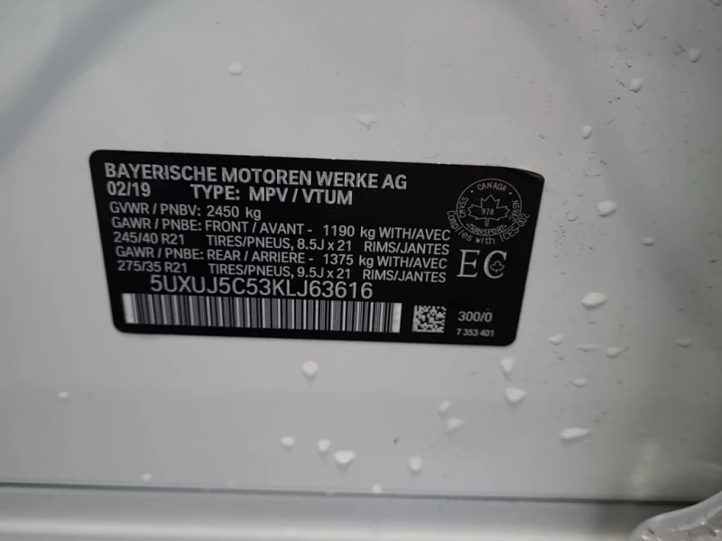 BMW X4 * M40i * CARFAX * ФИНАНСИРАНЕ, снимка 7 - Автомобили и джипове - 53079668