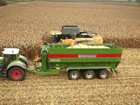 За трактор Други Тридемно разтоварващо ремарке BERGMANN GTW430, снимка 1