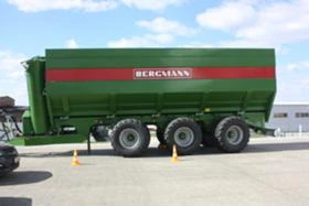 За трактор Други Тридемно разтоварващо ремарке BERGMANN GTW430, снимка 2