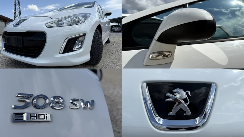 Peugeot 308 1.6eHDI/112к.с./LED/Face/EURO 5/ВНОС ОТ ИТАЛИЯ, снимка 10 - Автомобили и джипове - 50045508