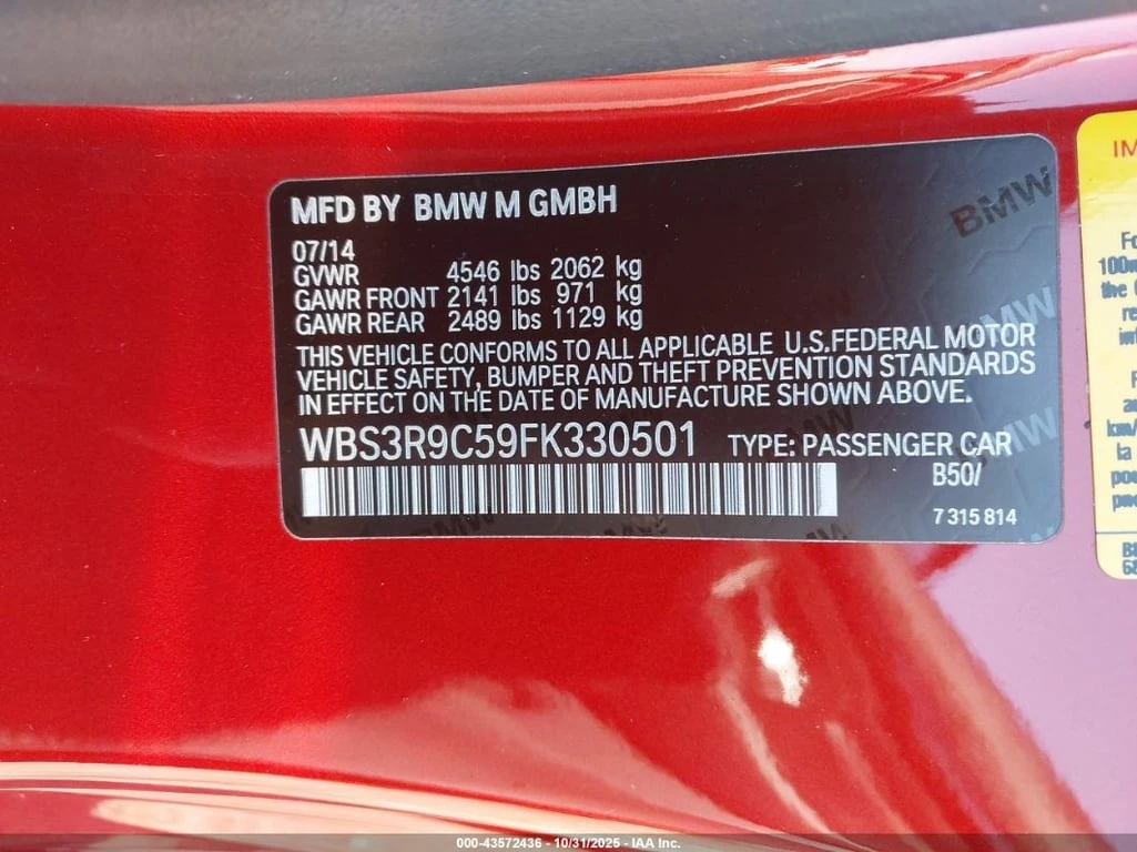 BMW M4 * CARFAX * БЕЗ ПЪРВОНАЧАЛНА ВНОСКА - изображение 9